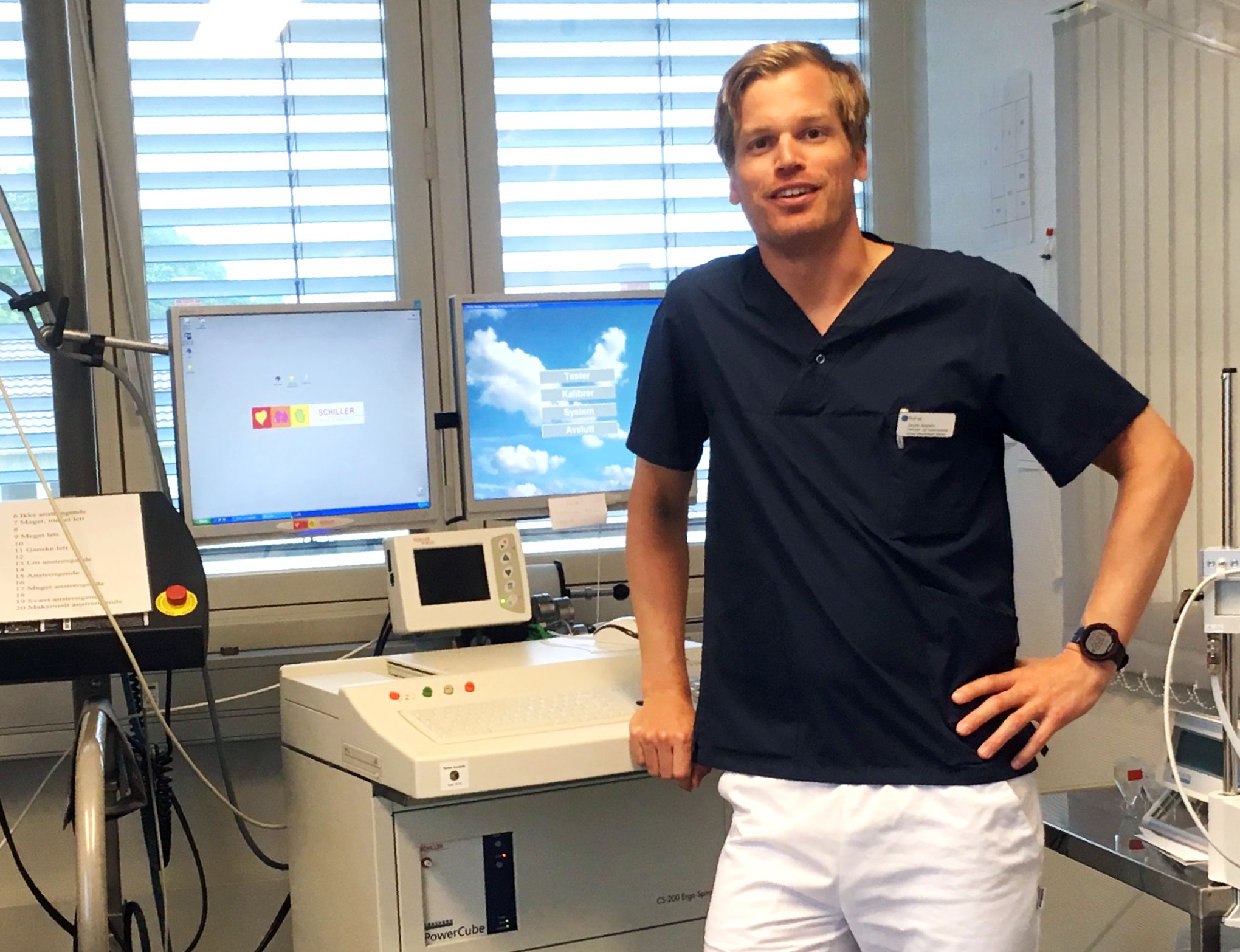 Testing av maksimalt oksygenopptak (VO2 max)