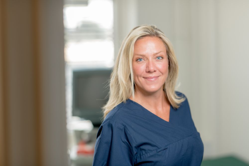 Linda Jensen, kosmetisk sykepleier ved Volvat Hamar