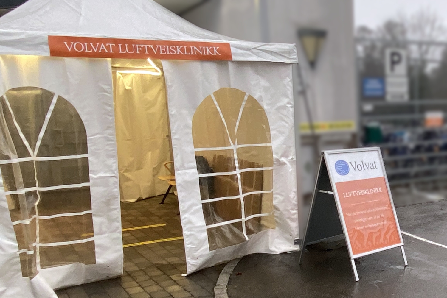 Luftveisklinikk: Vurdering av luftveissymptomer med smittevern